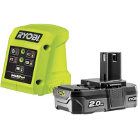 RYOBI - Perkusní vrtačka-šroubovák BRUSHLESS 18V - 2 rychlosti - 50 Nm - 500-1 800 ot min - nastavení točivého momentu 24 pozic